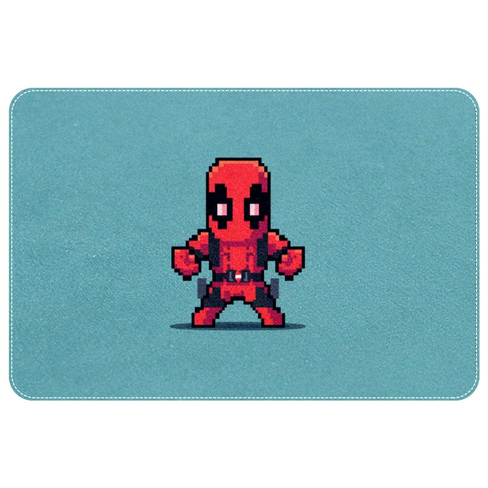 for Deadpool Polyester Indoor Rugs, Machine Washable Door Mats and Game Mat