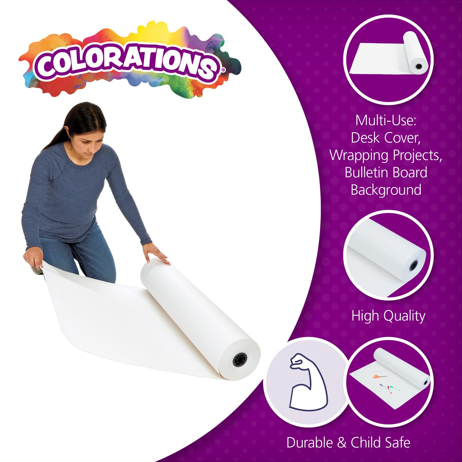 Sealed Air Corp 100069636 30 x 250' White Cellu Liner - 1 / RL