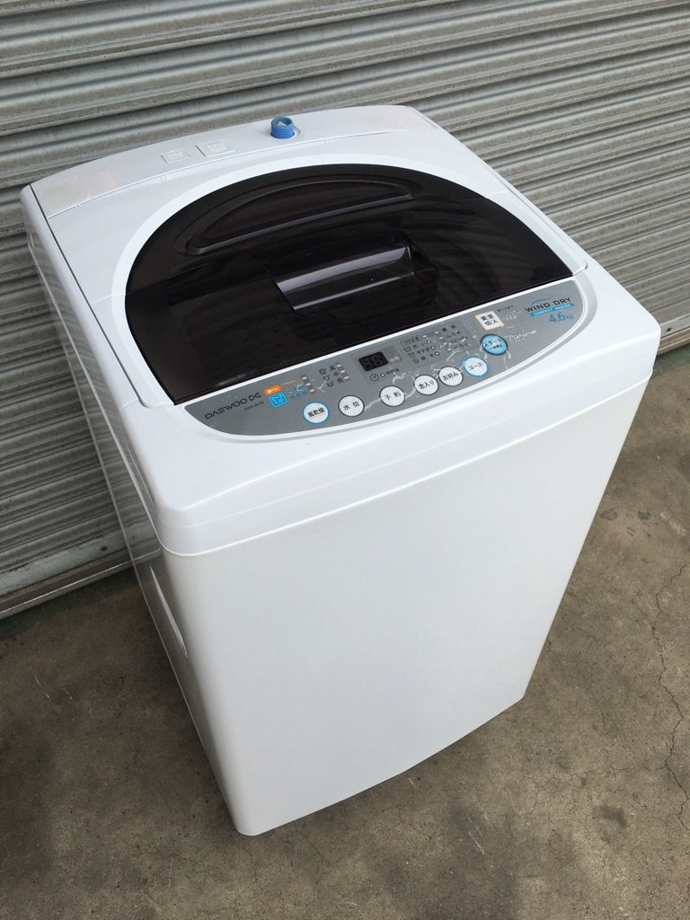 Amazon.co.jp: DAEWOO 4.6kg 全自動洗濯機ダイウ DWA-SL46 : ホーム 