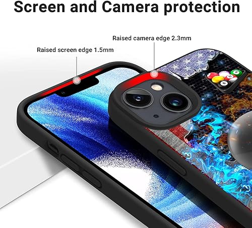 Miniatura 12 de Funda personalizada con nombre personalizado para iPhone 17/16/15/14/13/12/11 Air Pro Max, Galaxy S25/S24/S23/S22/S21/S20 Bombero,Veterano