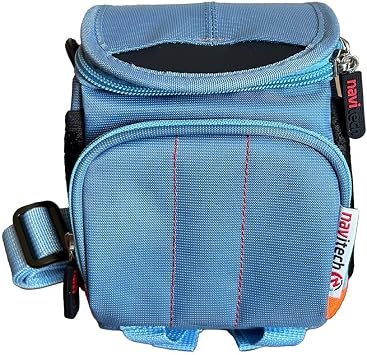 Navitech Blue Camera Shoulder Bag Compatible with VJIANGER Digital Vlogging Camera