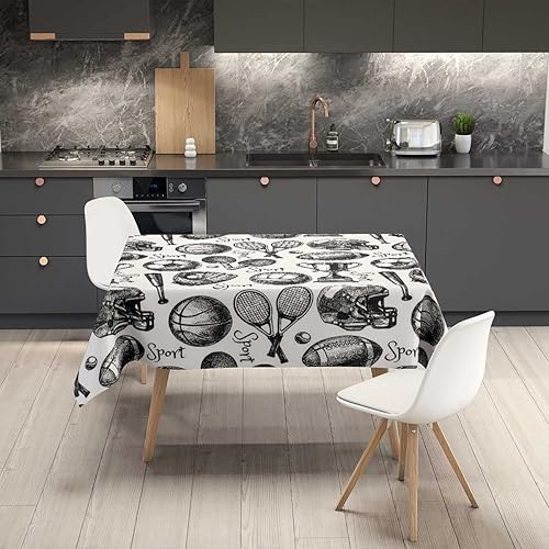 Vista 22 de Mantel Redondo para Mesa De 4 Sillas Gris Topo Gris Claro Verde Mantel Camping Lavable Resistente al Agua 30 X 30 Pulgadas