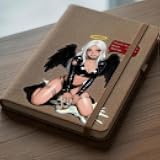 Sexy Anime Girl Sticker for Adults Teens, Sexy Demon Girl Delcal, Gothic Black Angel, Hot Anime Waifu Sticker for Laptop, Luggage, Window, Windshield, Large Size 5.91 Inch Vinyl Waterproof Decal