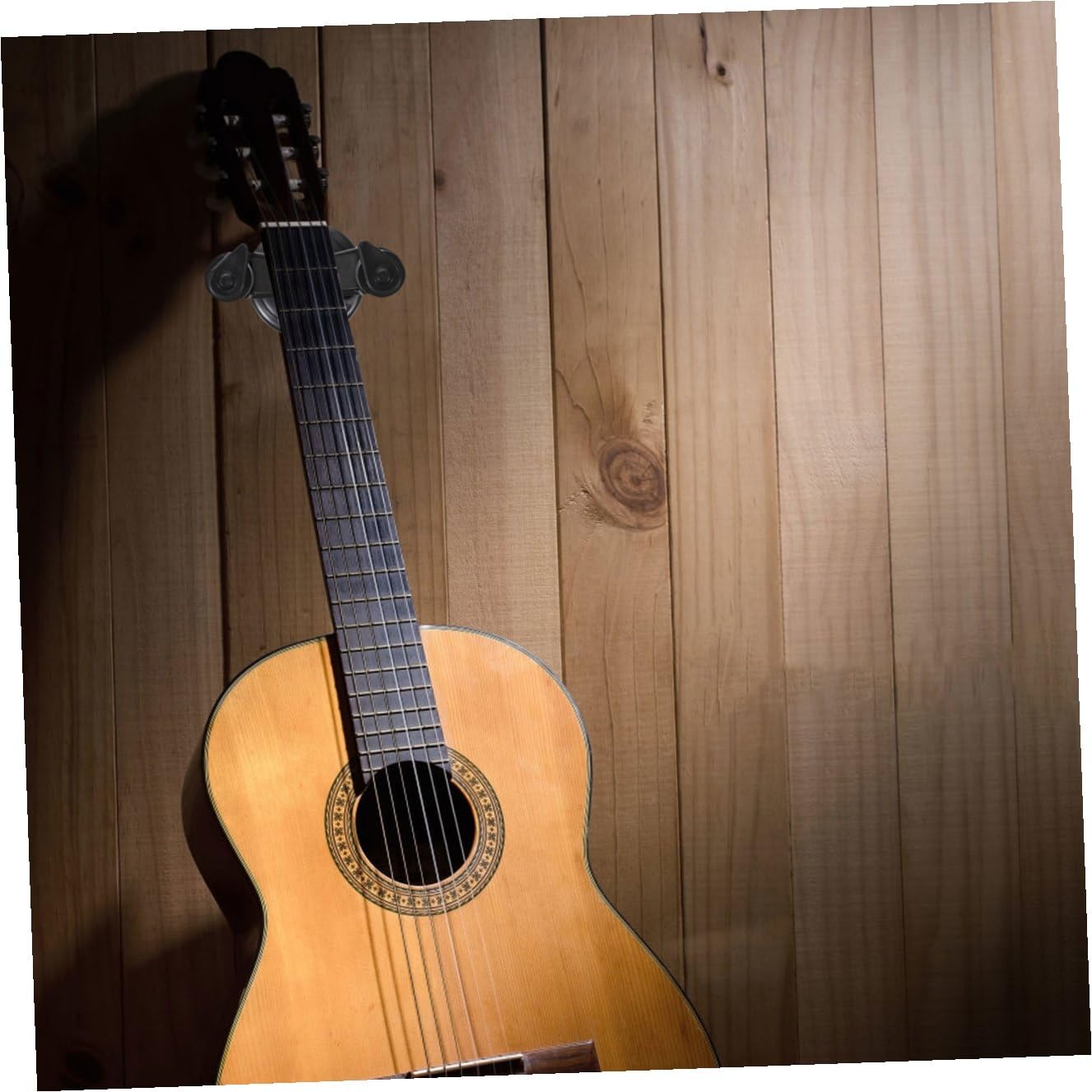 BESTonZON Ganci Per Chitarra Da Parete Set Di 6 Supporti Rimovibili Con Blocco Automatico e Base Ideali Per Chitarre Elettriche e Acustiche