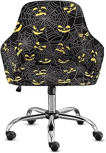 Amazon.com: TSOVTHRID Spider Web Back Swivel Rocker Chair Covers with ...