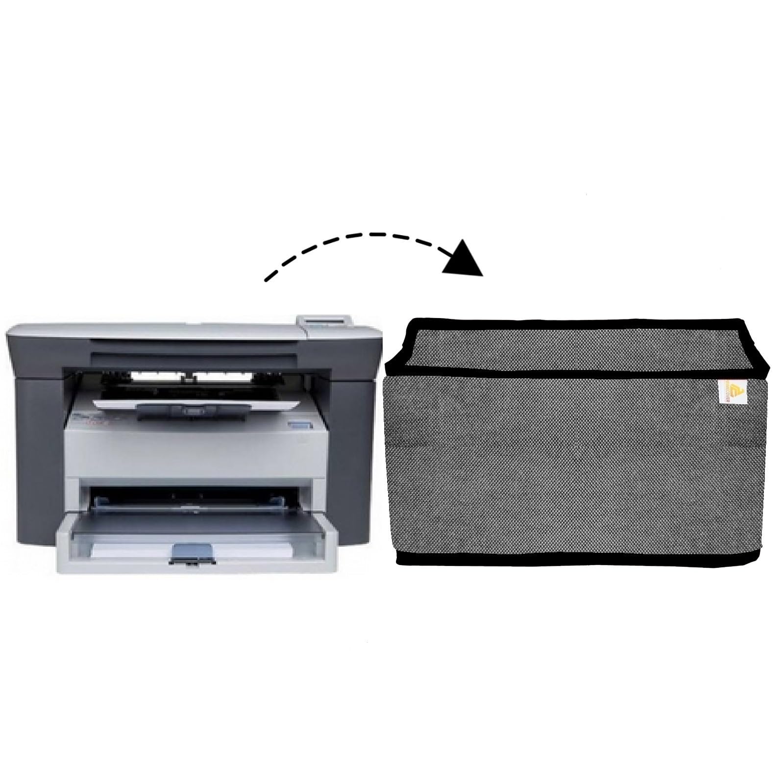 PrimeCover ffor HP LaserJet M1005 Multifunction Printer with Utility Pocket Printer Cover (Grey) (B0CWK696XH) Amazon Price History, Amazon Price Tracker