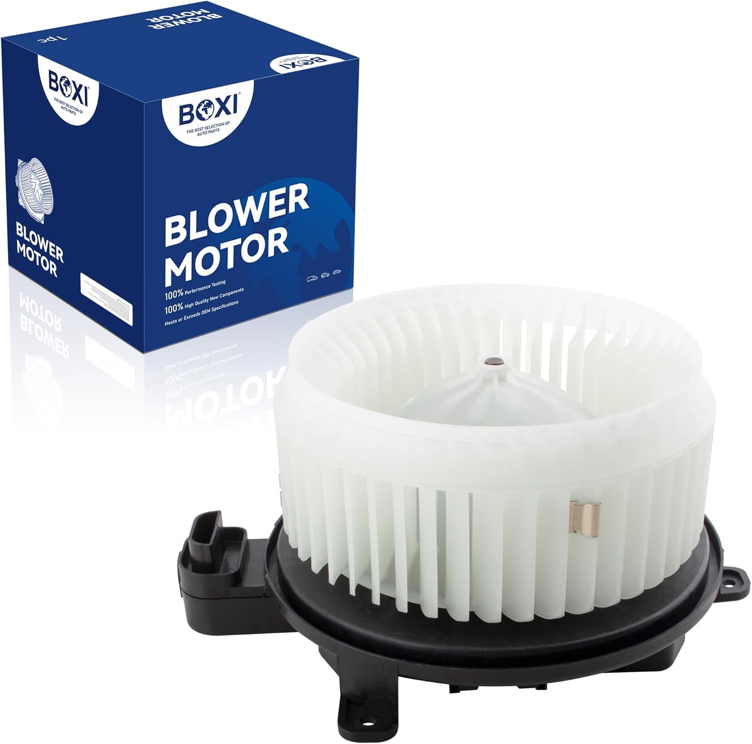 BOXI Front HVAC Heater Blower Motor Assembly Fits for Jeep Grand Wagoneer Wagoneer 2022-2023 / for Ram 1500 2019-2023 2500 3500 4500 5500 2019-2022 / Replaces 68396057AA 68396057AB PM5241 76525