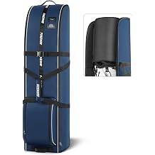 findway Golf Travel Bag for Airlines 900D Heavy Duty Oxford Golf Travel Case with Wheels, Golf Travel Cover with Club Protector Liner for Men Women
