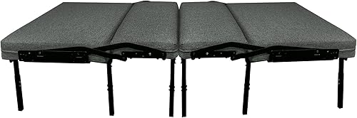 Miniatura 2 de RecPro Cabina de dinette enrollable de montaje en pared RV de 38 pulgadas con patas ajustables (fósil)