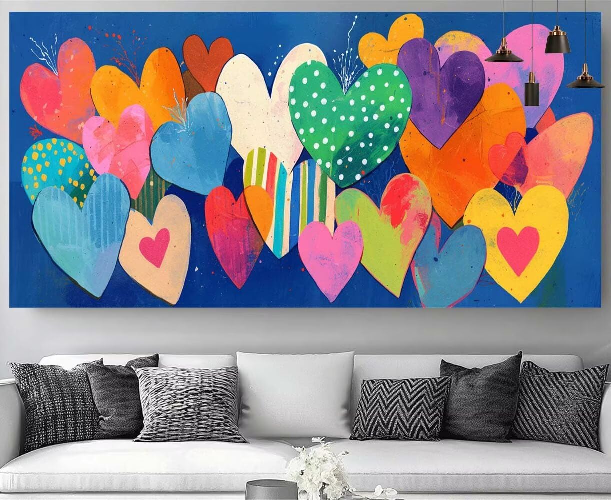 DIY Tableau Strass Diamant Facile pour Débutant Kit Complet Amour 5D - 8
