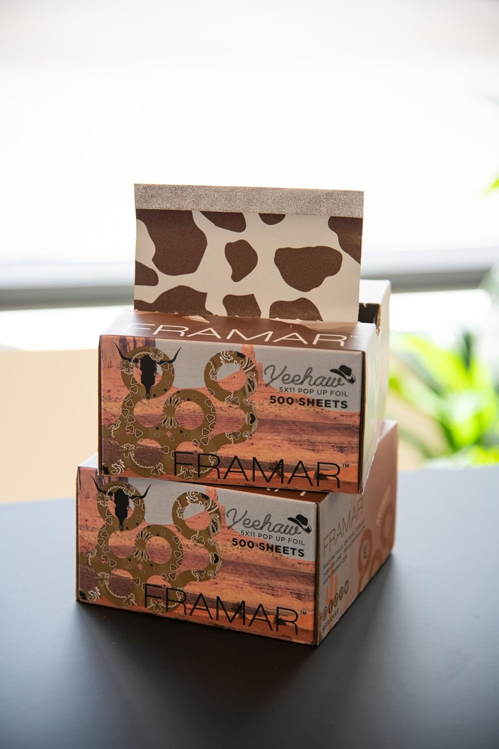 Framar Hair Foils For Highlighting - Shampoo Screen Salon Cape