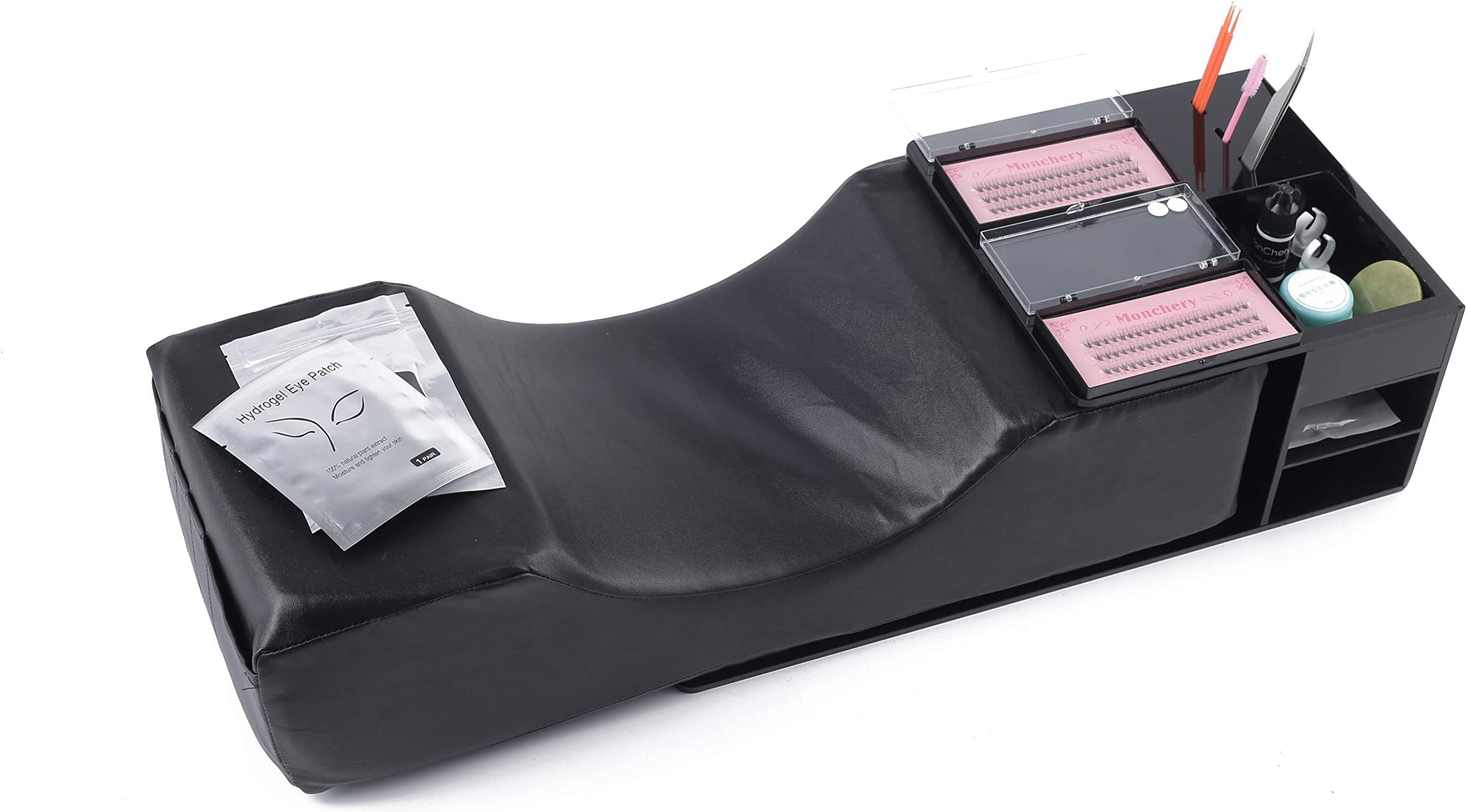 PU Leather Lash Pillow and Shelf