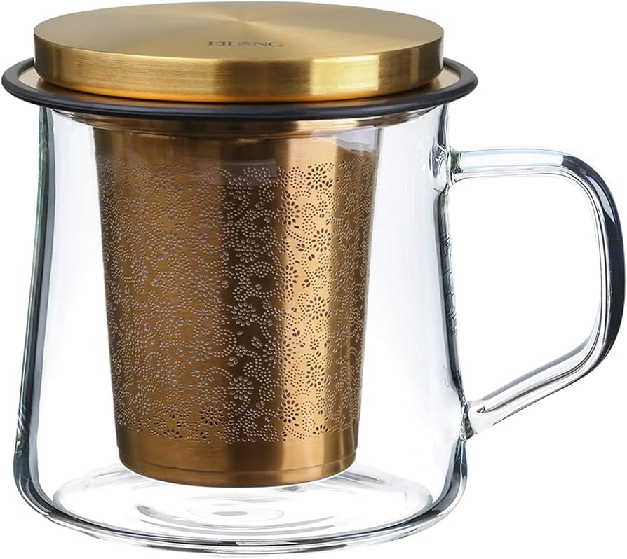 Easy Brewing Best Tea Mug with Infuser for Homemade Tea