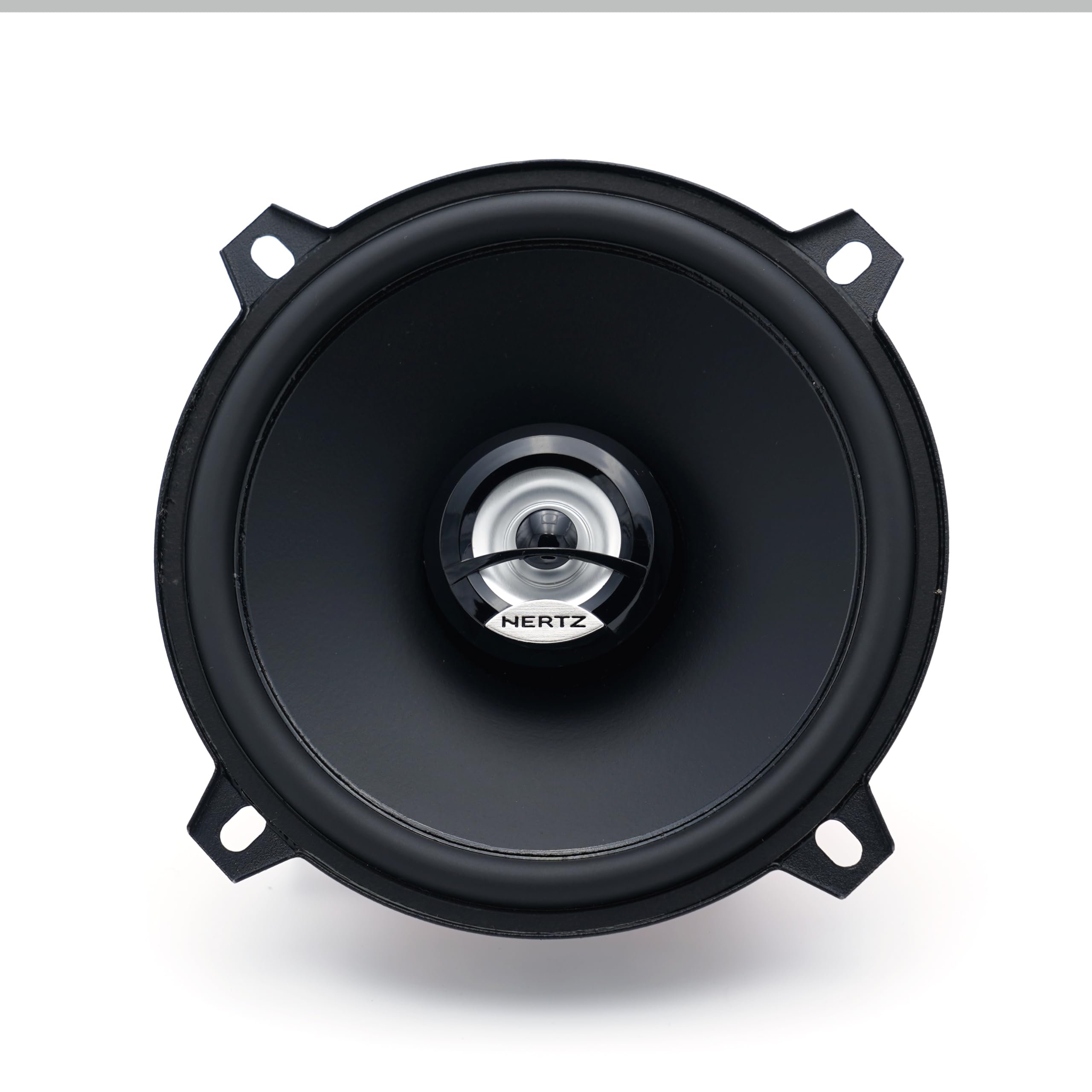 Hertz DCX 130.3 Altavoces Coaxiales de 2 Vías 130 Mm, 80W Potencia 40W Continua, Tweeter Cúpula Pei 15 Mm, Cono Papel Prensado, Impedancia 4 Ohmios, Negro