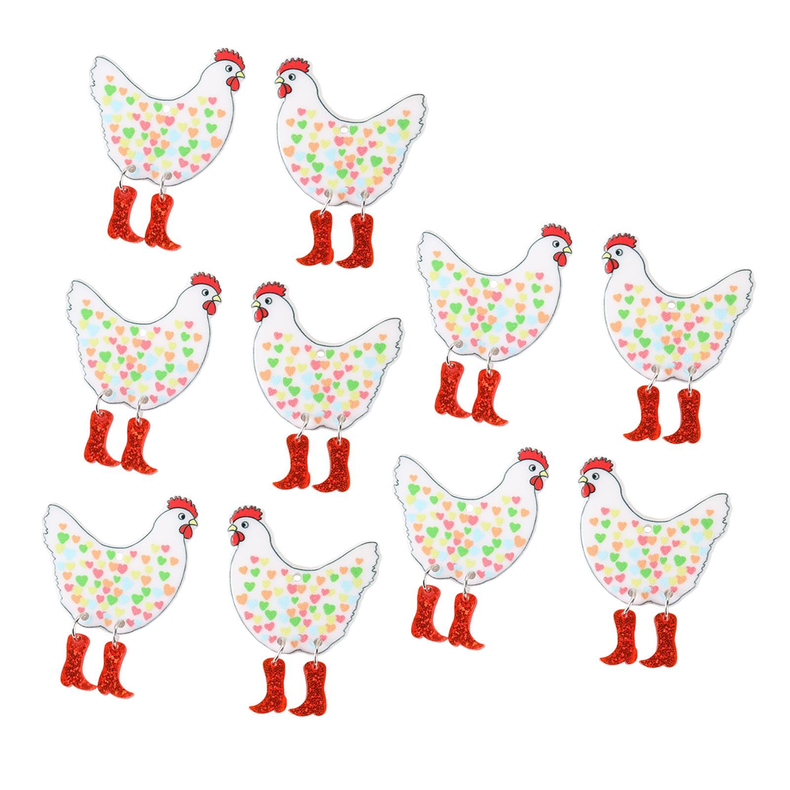 bnf® 10 Pieces ST. Patrick's Day Charms Irish Drop Dangle for Birthday Mardi Gras B| Crafts | Beads & Jewelry Making | Charms & Pendants'