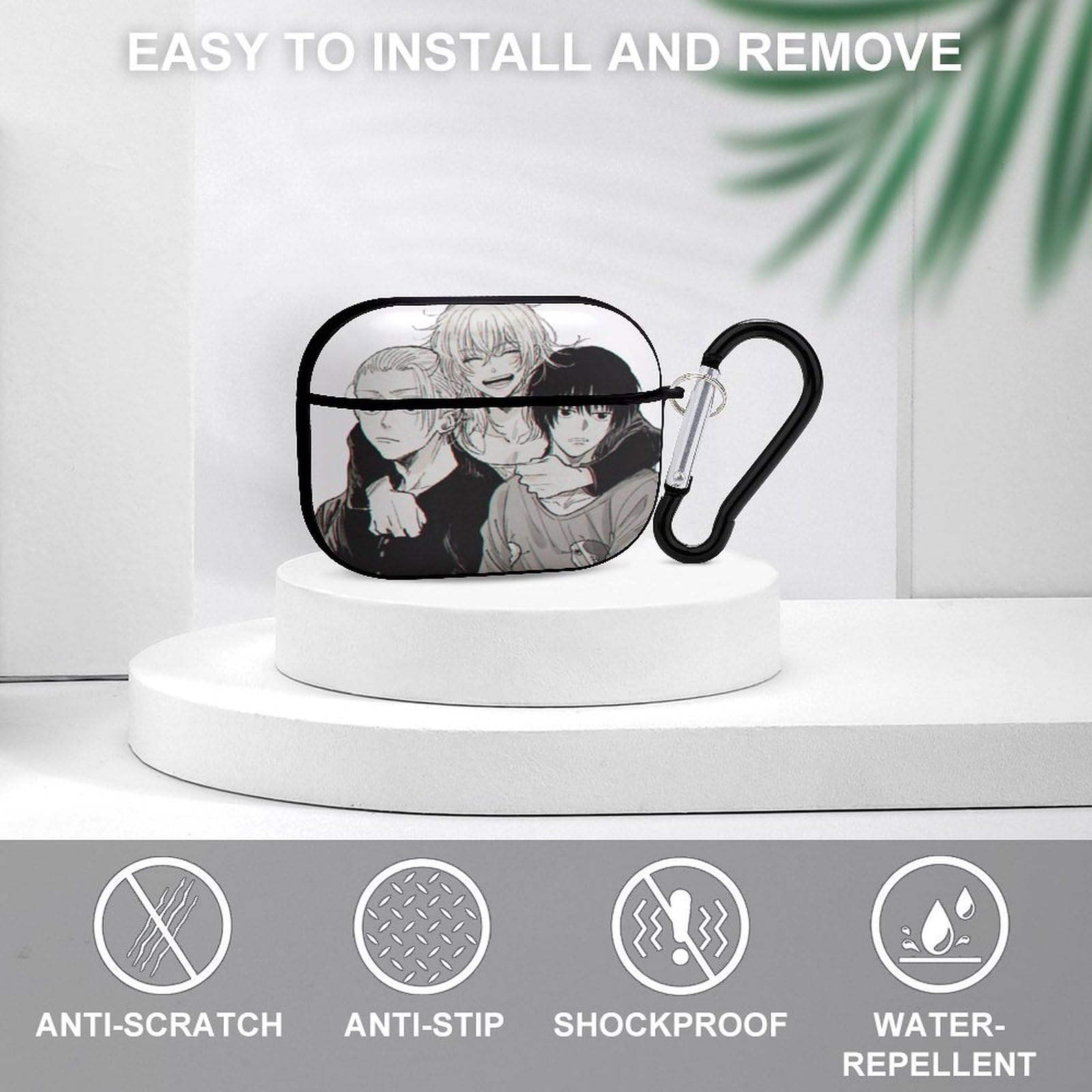 Amazon | サカモト デイズ 42 AirPods 用保護カバー ヘッドフォン保護