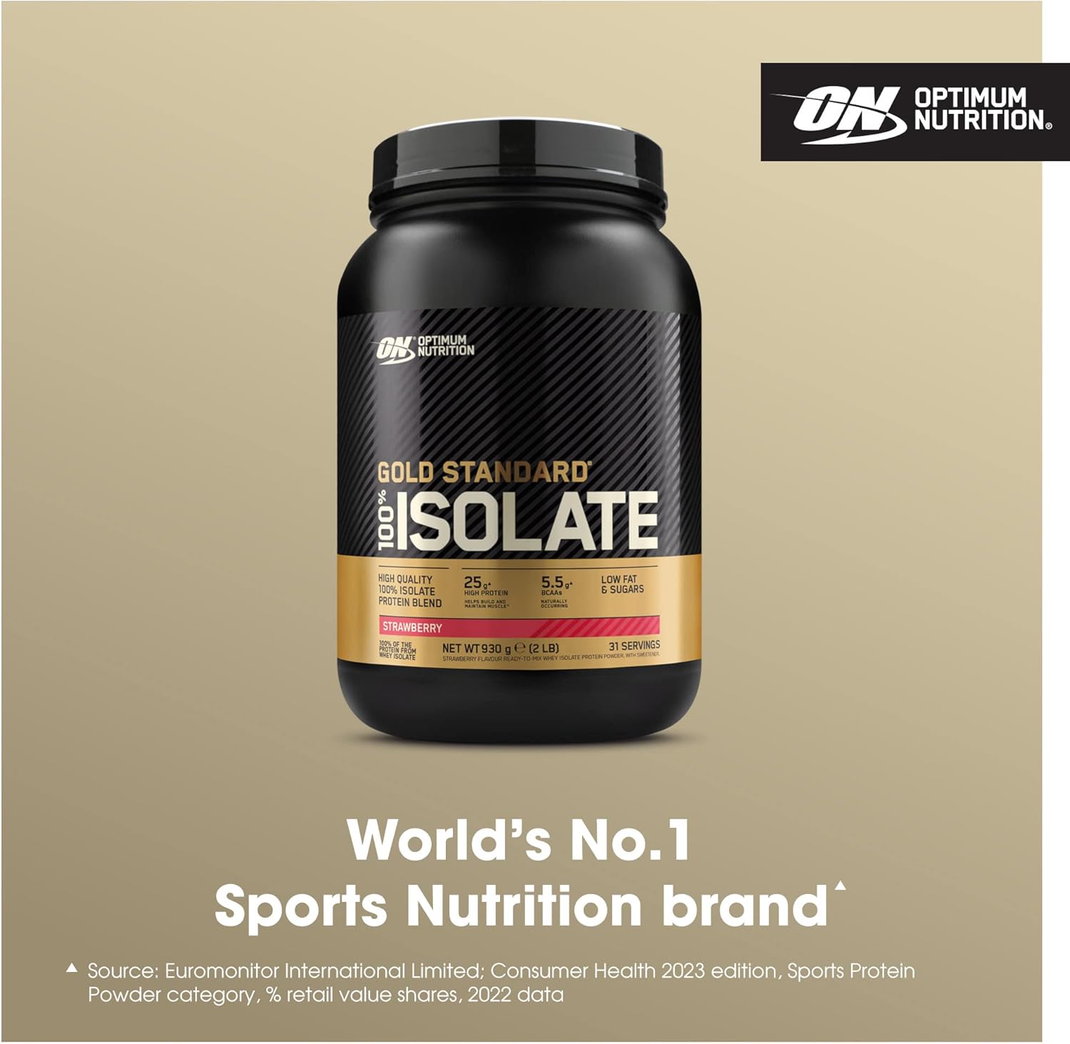 Optimum Nutrition ON Gold Standard 100 Isolate Pure Whey Protein