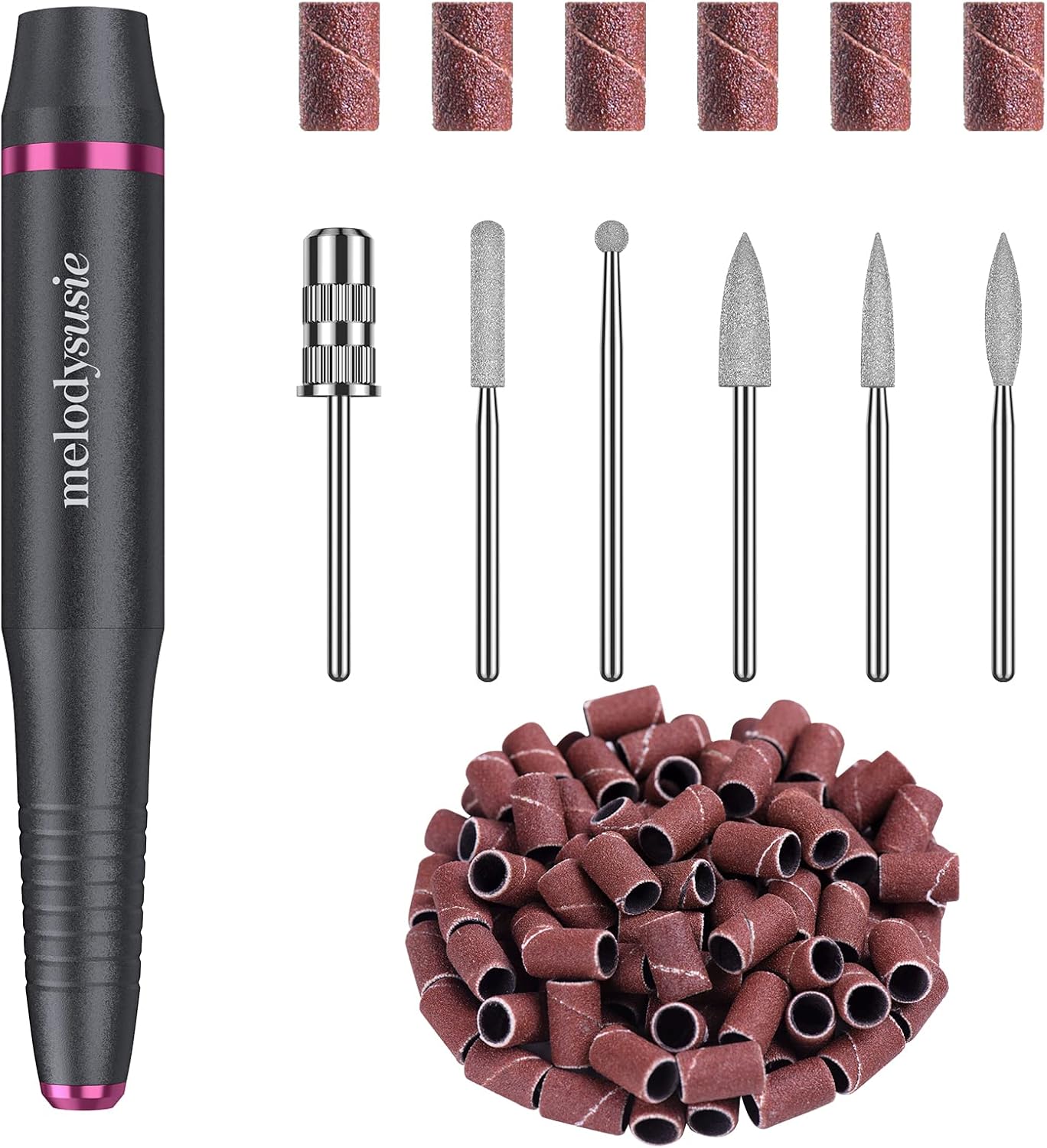 MelodySusie Portable Electric Nail Drill, USB Professional Efile Nail