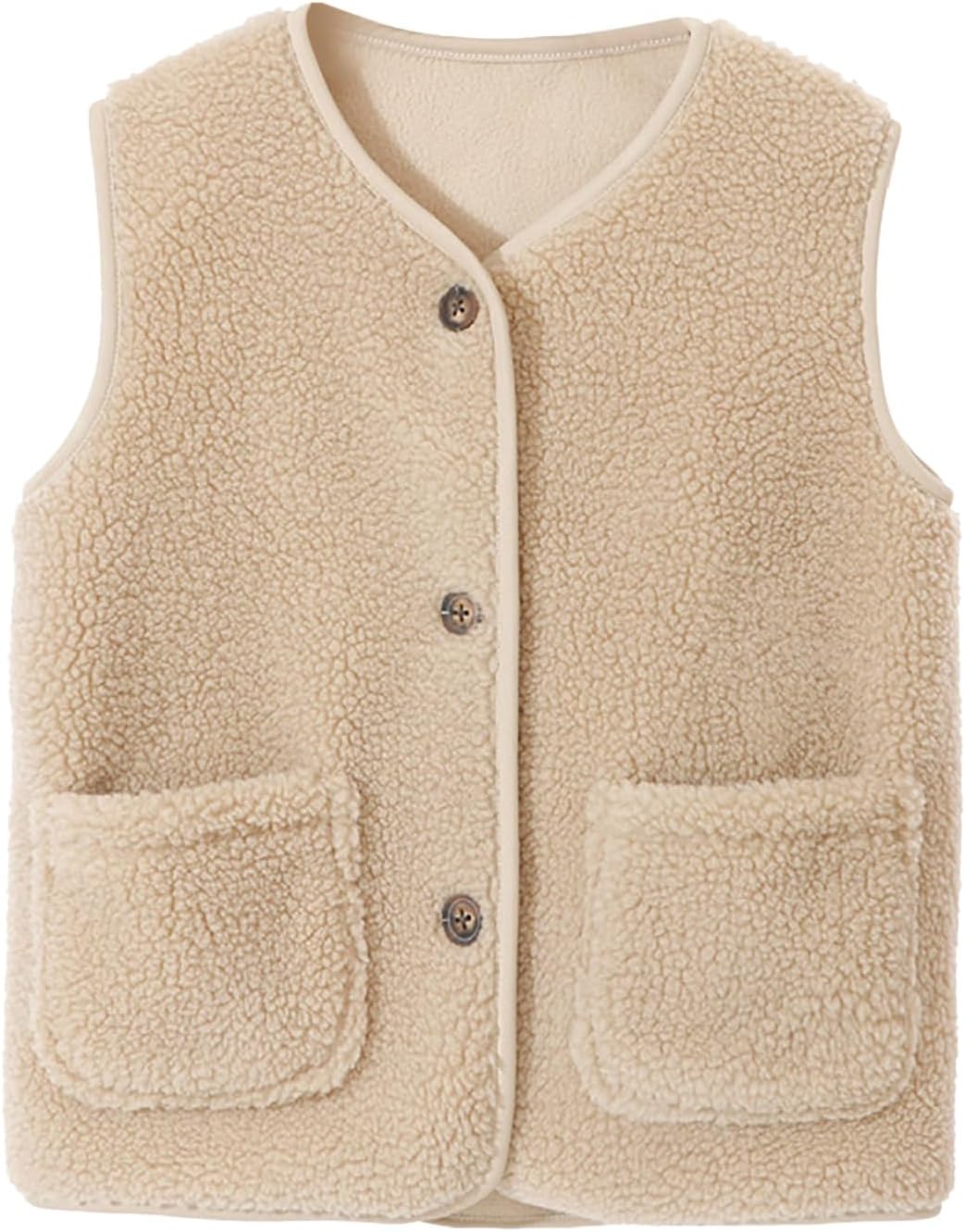 Kinder Fleeceweste – Ärmellose Teddyweste Für Mädchen & Jungen