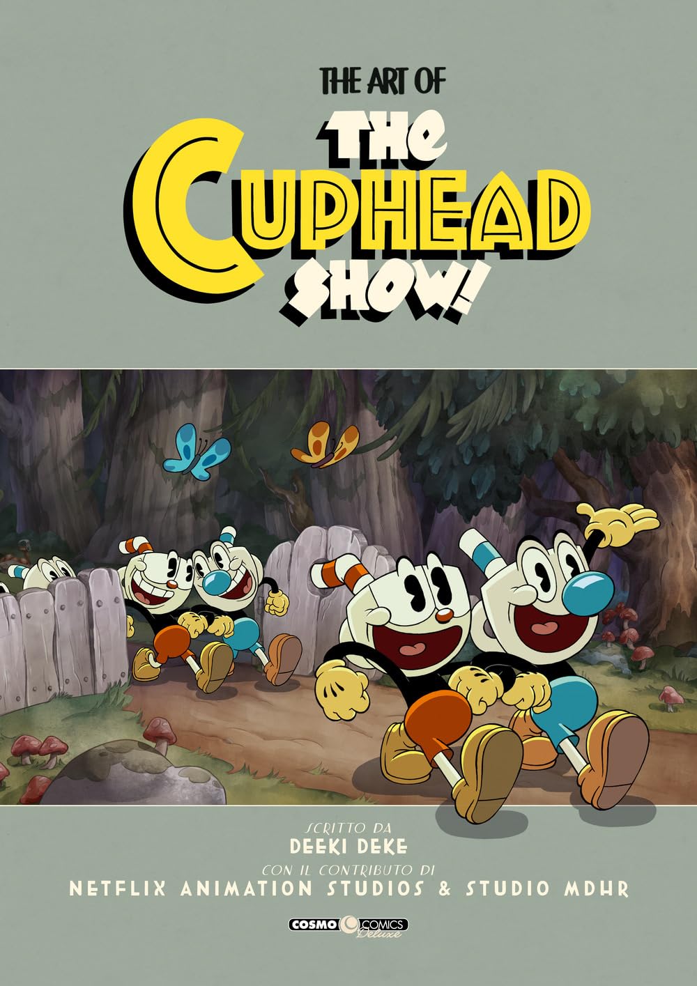 Art of Cuphead Show beau livre illustré couleur pour fan animation