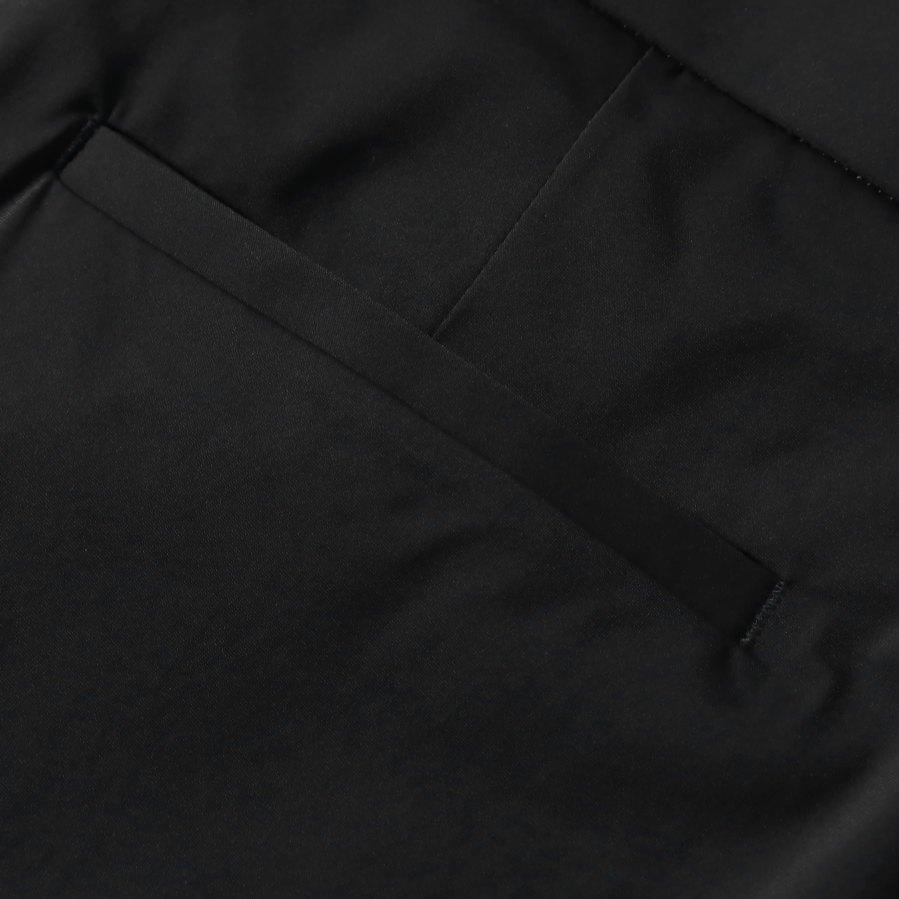 YFFUSHI Pantalones de hombre elegantes ligeros efecto seda helada elásticos sin arrugas para verano y negocios