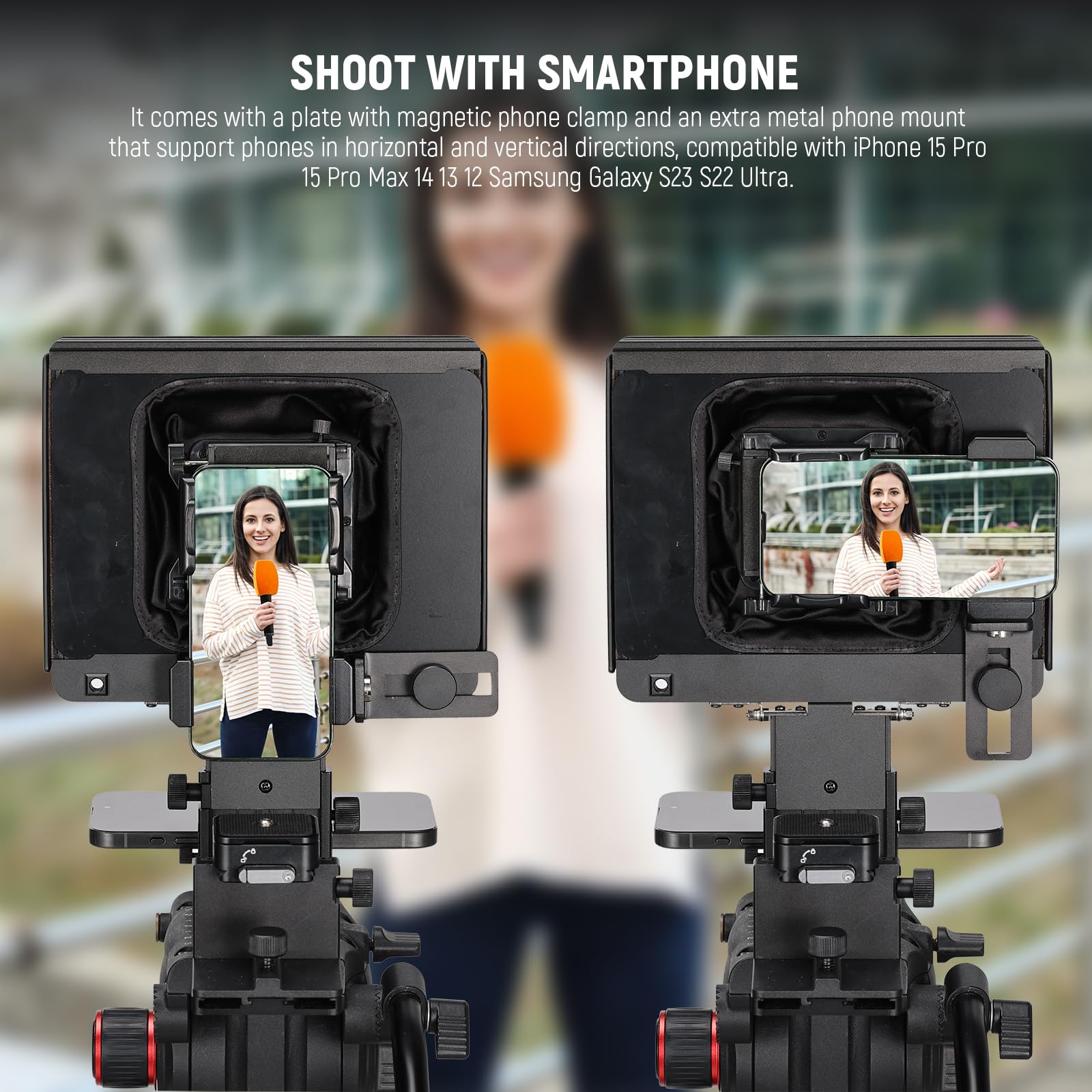 Amazon.com : NEEWER X1 Pro II Teleprompter 9