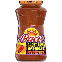 Vista 17 de Pace Salsa, salsa mediana gruesa, tarro de 16 onzas