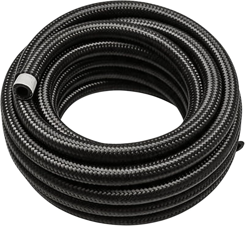 Mangueira de combustível trançada 6AN ALLWIN em CPE e nylon – 6,1 m