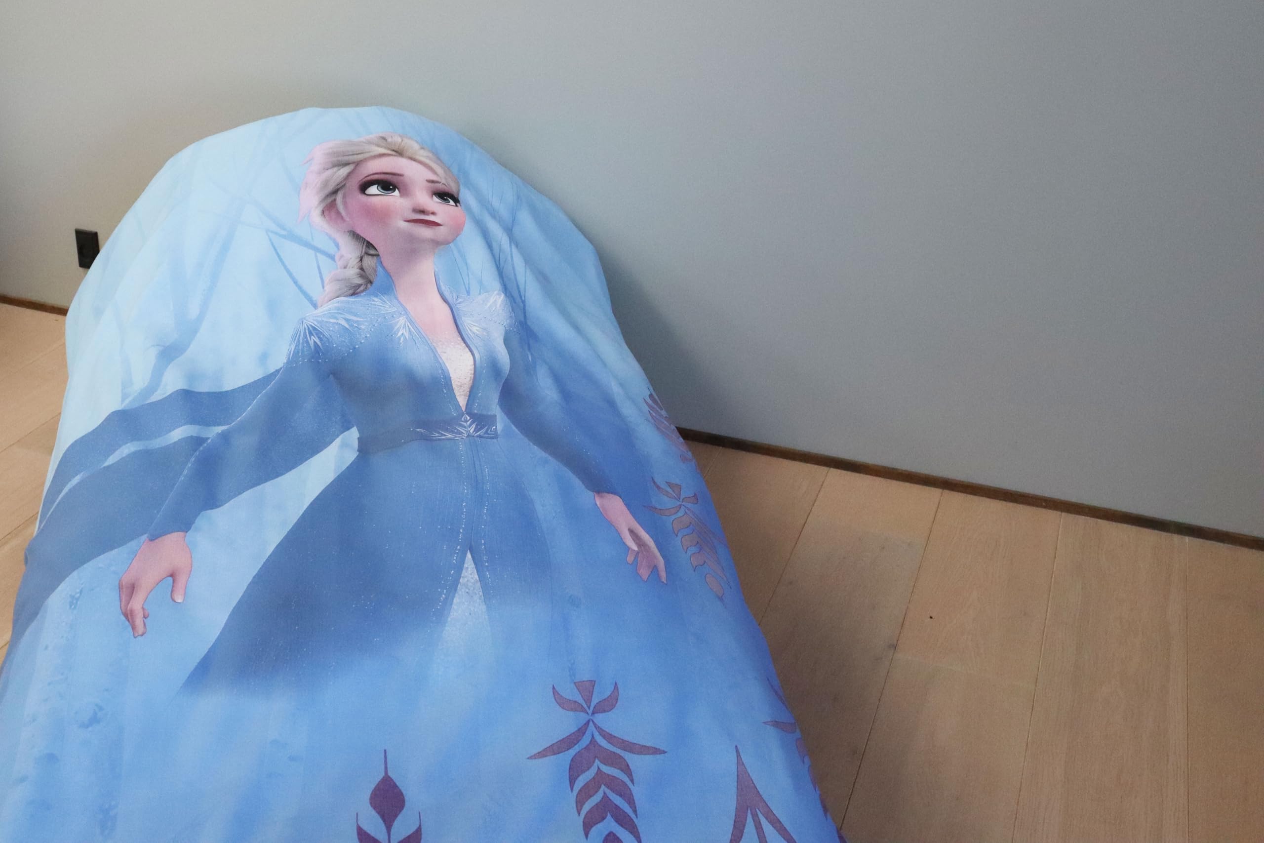 Image secondaire de Parure de Lit Enfant Reine des Neiges - Elsa et Anna en Coton 100%