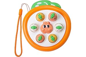 Popokeegoo Pop It Carrot: Whack and Pop for Sensory Delight!