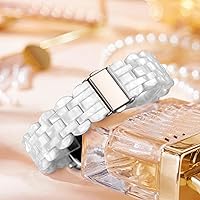 Vista 126 de Lightweight Resin Band For Apple Watch Series 11 10 SE 9 8 7 6 5 4 3 2 1 Ultra 3 2, Fashion Adjustable Replacement Strap for iWatch Bands 38mm 40mm