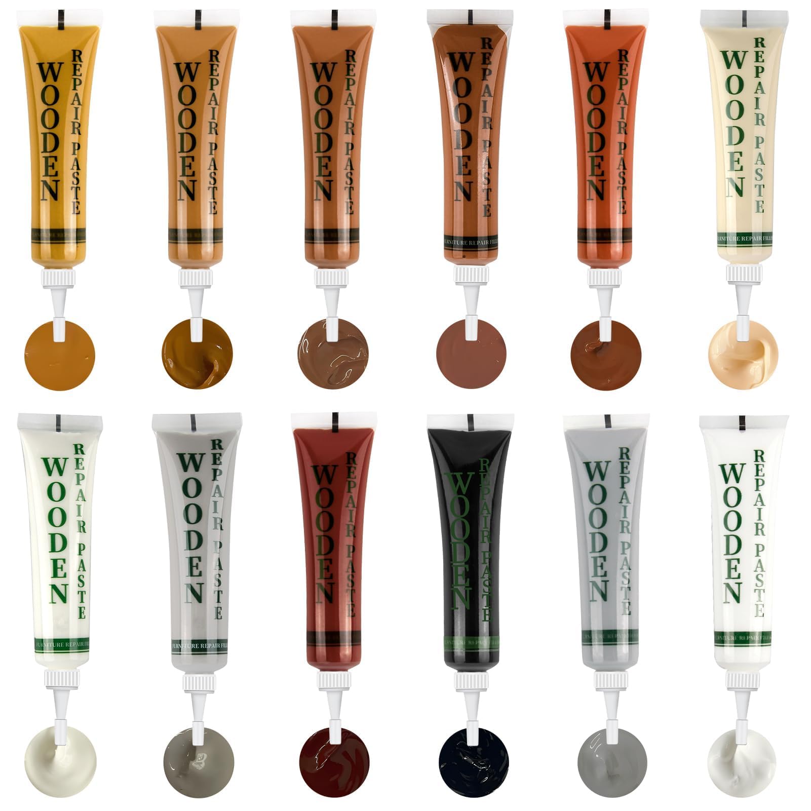 12 Colour Laminate Floor Repair Kit Wood Furniture Repair Kit