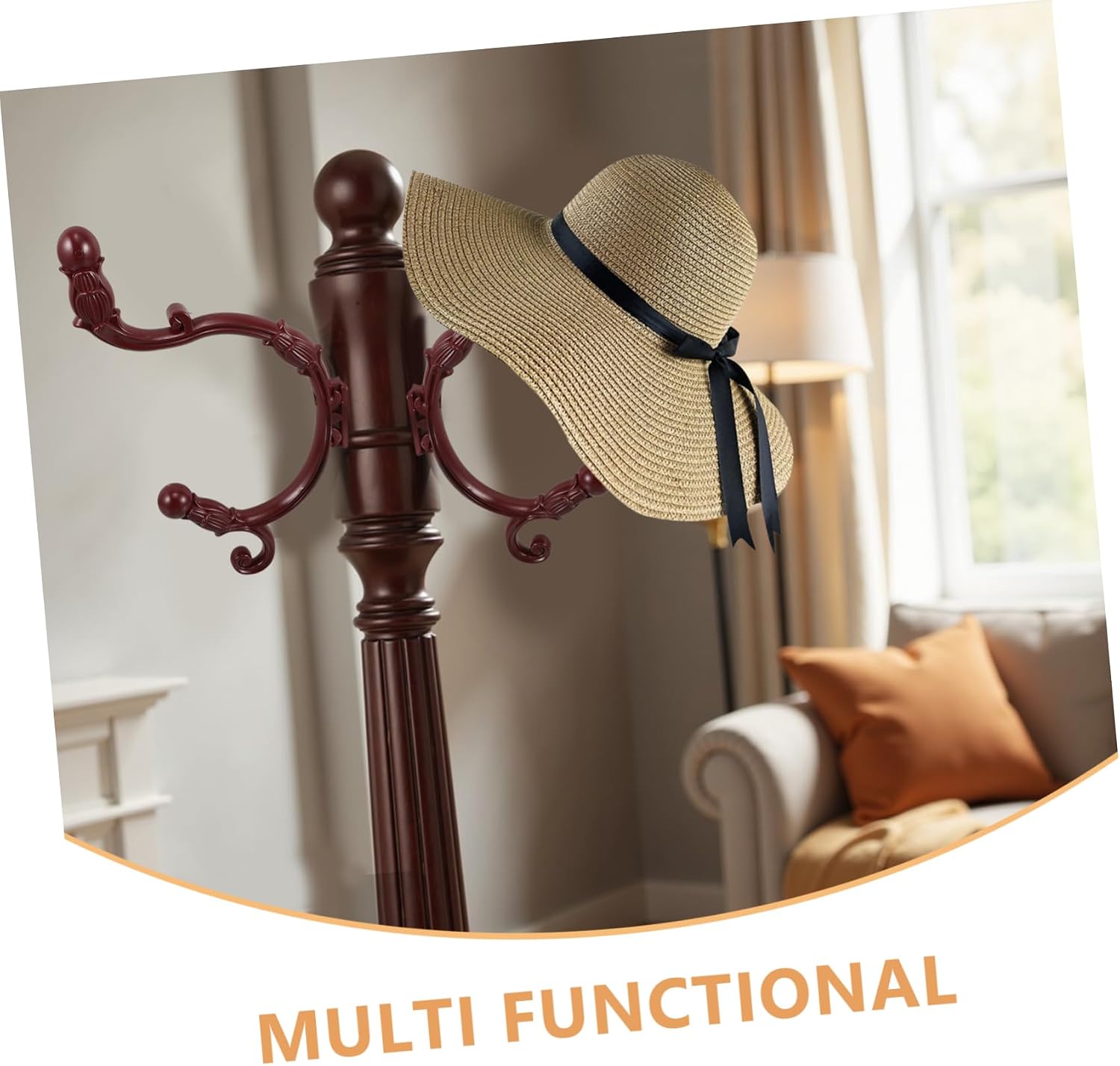 PRETYZOOM Wall Decorative Coat Hooks Multifunctional Hanging Rack for Coats Hats and Clothes Design for Bedroom Bathroom and Kitchen Elegant Dragon and