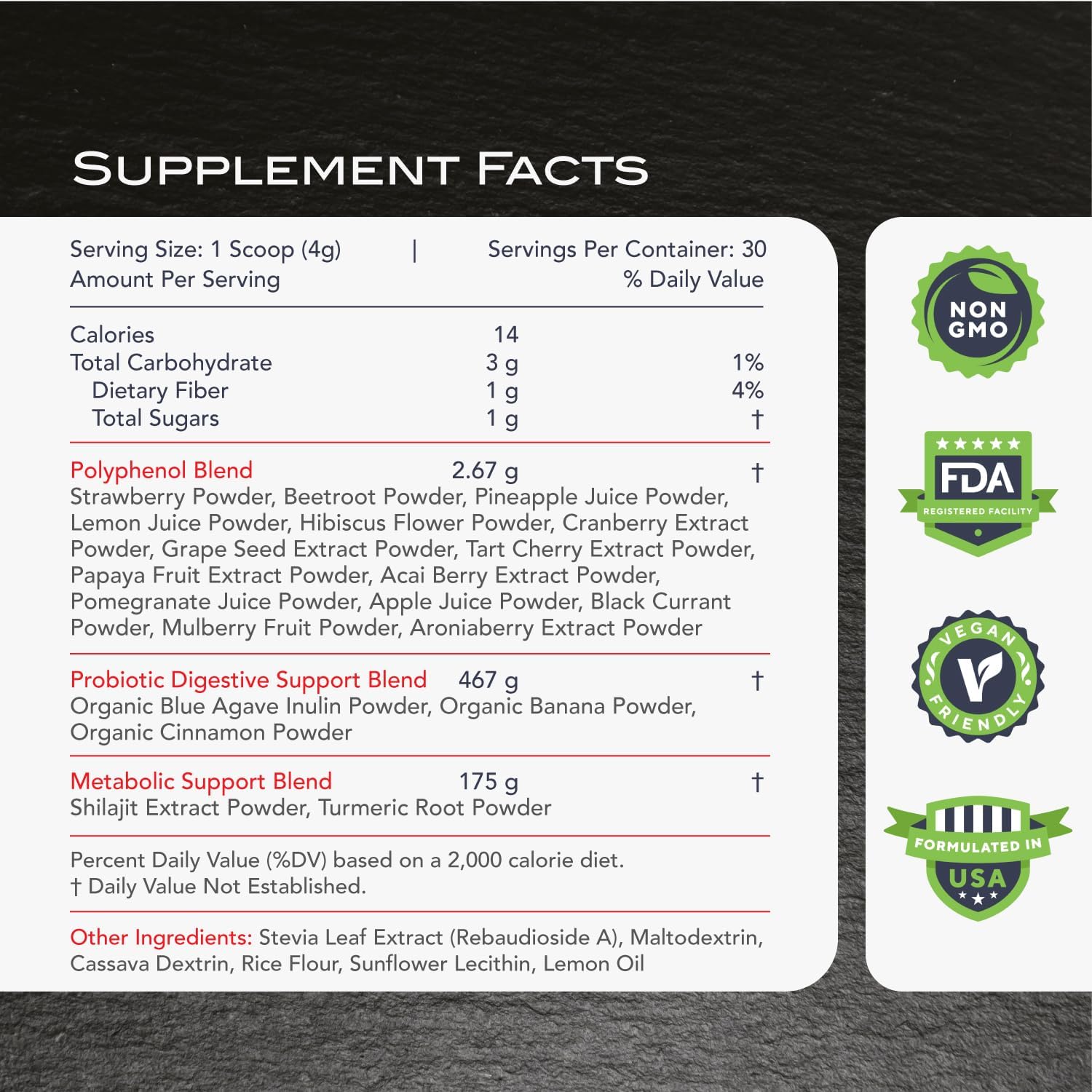 KaraMD Revive Reds Polyphenol Energy Booster & UltraBeets Beetroot Superfood Powder | Antioxidants, Shilajit, Beetroot, Nitric Oxide Booster | Non-GMO, Gluten Free, Vegan Friendly (30 Servings)