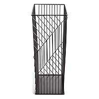 Vista 2 de U Brands Bote de basura Vena - Negro