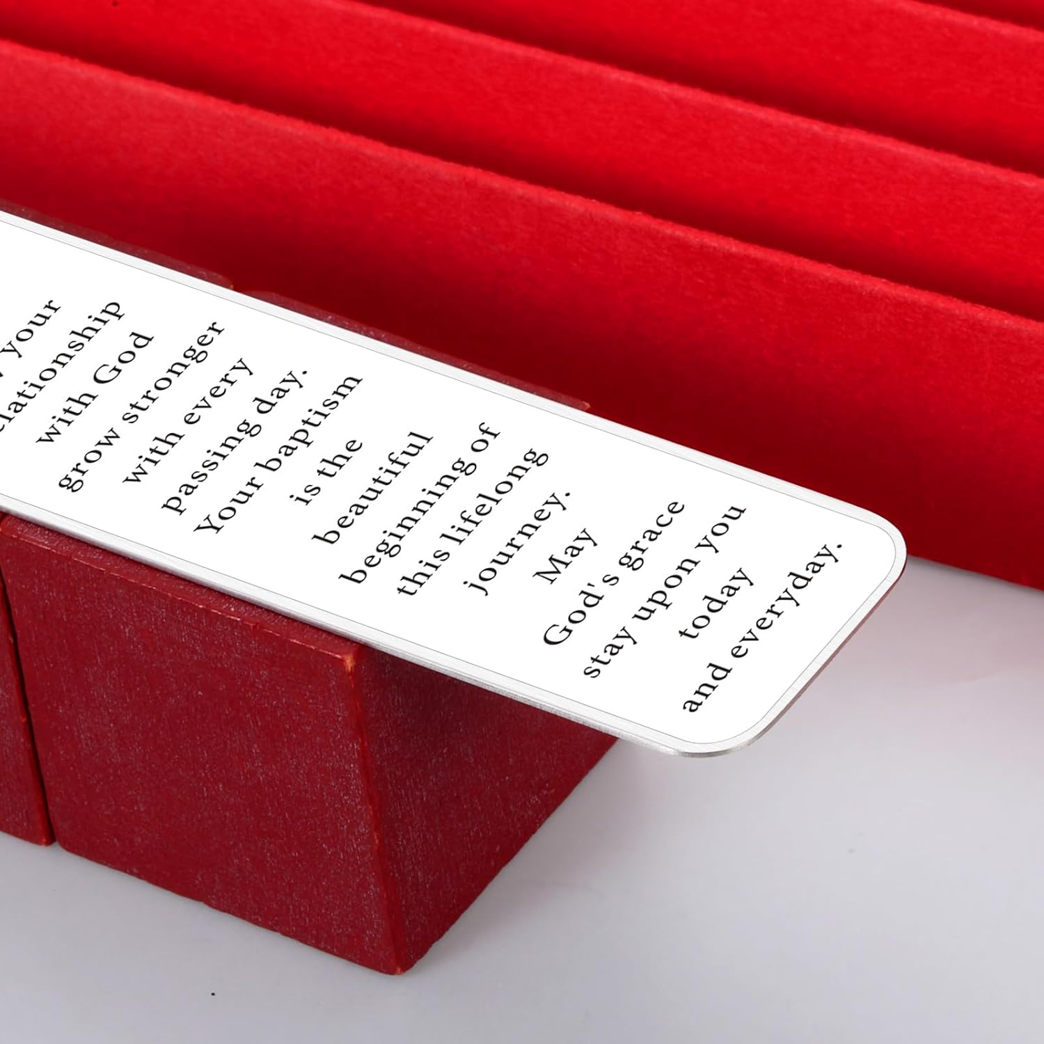 Baptism Gifts for Teen Girls Boys Christening Gifts for Godson Easter Basket Stuffers Baptism Bookmark for Bible Lovers Bible Book Markers Religious Catholic Confirmation for Daugher Son - Image 6