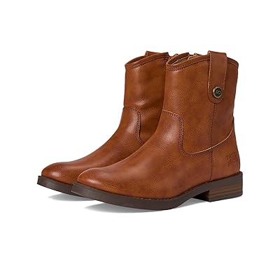 FRYE AND CO. Kids Girls Kellie Button Short (Little Kid/Big Kid) Girls Shoes Cognac