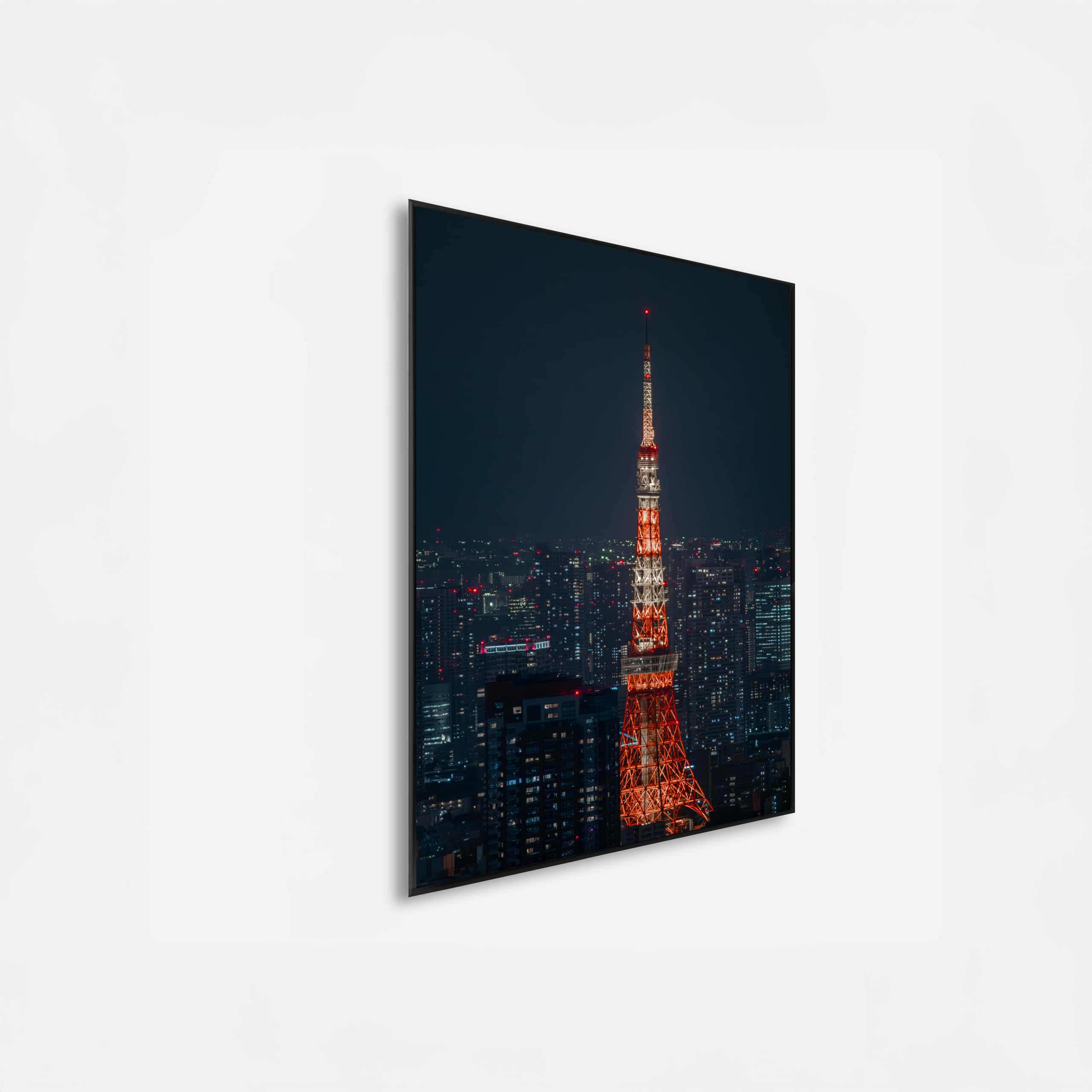 Poster Tokyo encadré 50x70cm pour décoration murale du salon