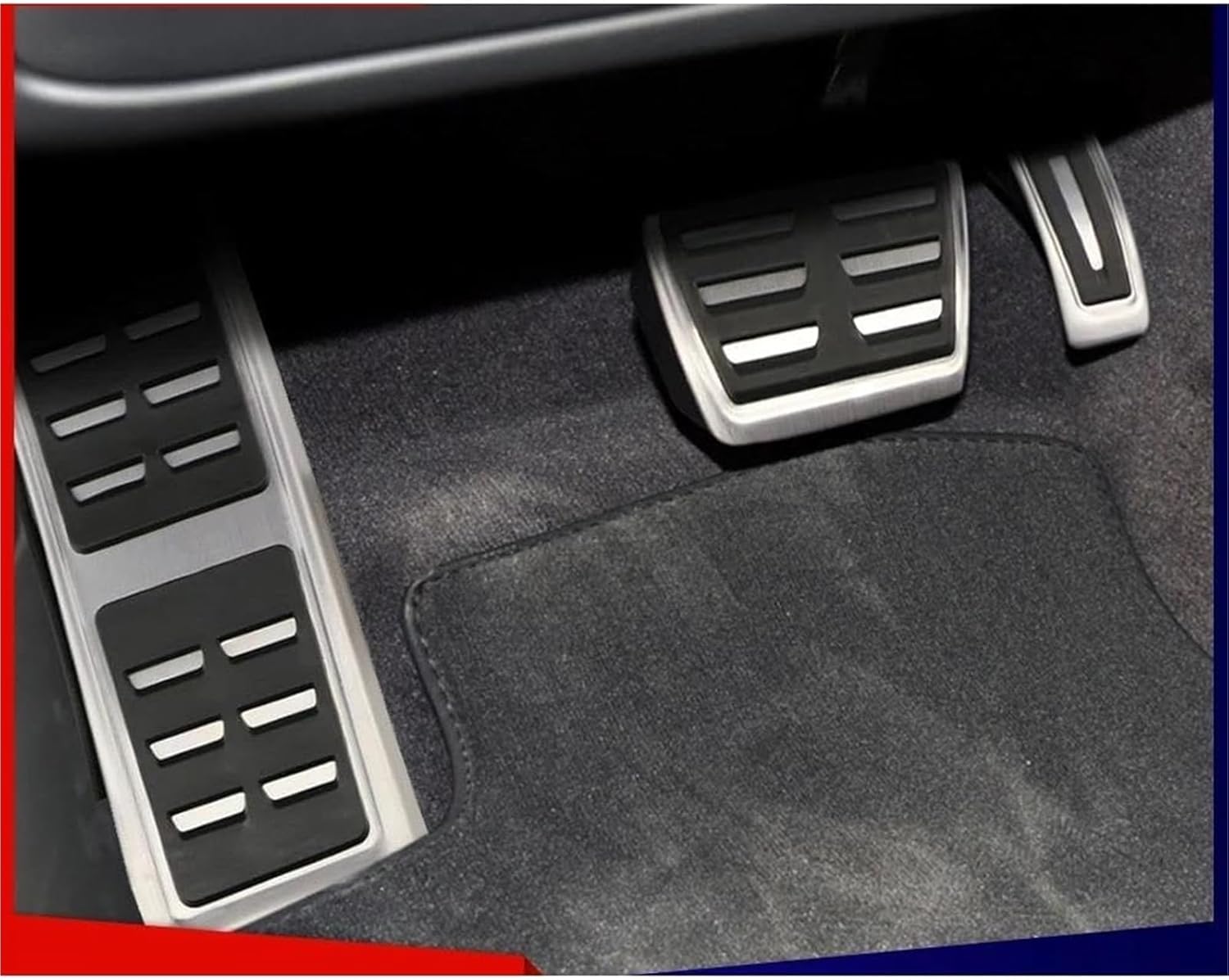 車のペダル ブレーキペダル ガス燃料 フットレストペダル A1アクセル用 穴あけ不要 カバーパッド 車用