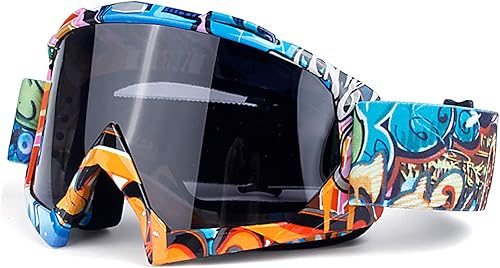 Motocicleta Motocross MX Racing Goggle Dirtbike Ciclismo Gafas Esquí Correa Ajustada KG31