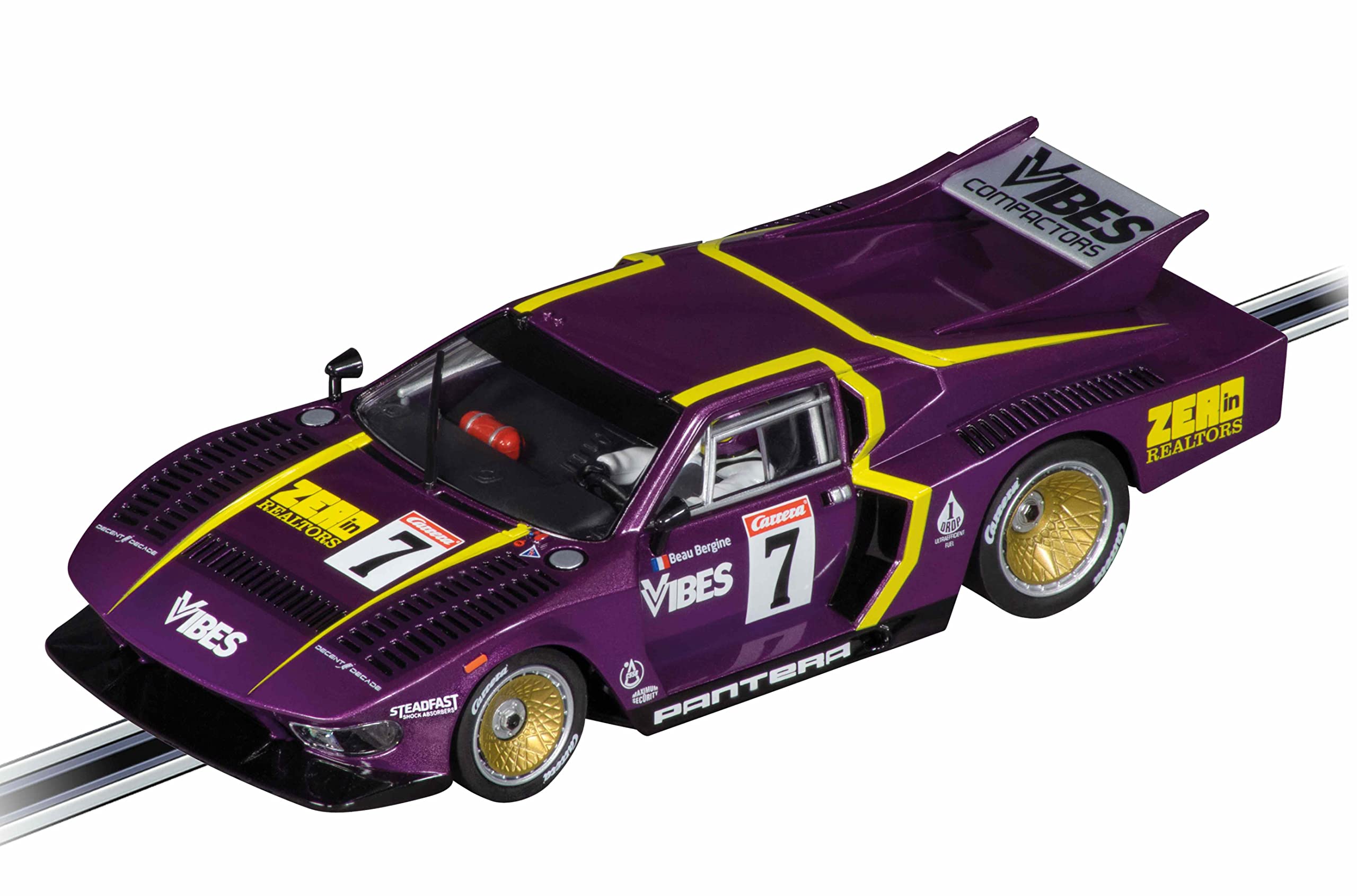 Carrera Evolution De Tomaso Pantera No.7 avec une adhérence optimale sur circuit - 4