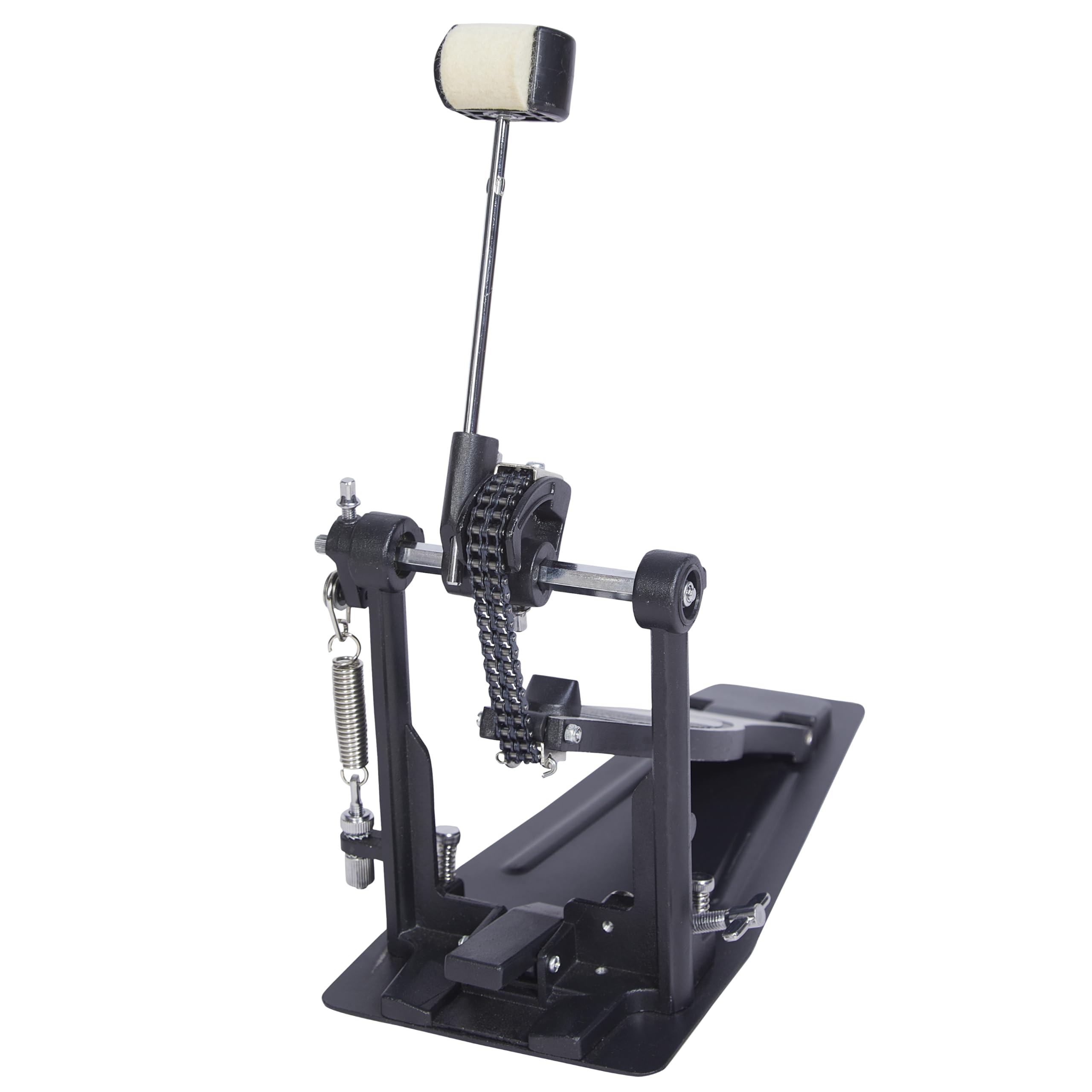 Vault Groover 22" 5-Piece Acoustic Drum Kit with Hardware, Cymbals & Throne - Black - Image 8 thumbnail
