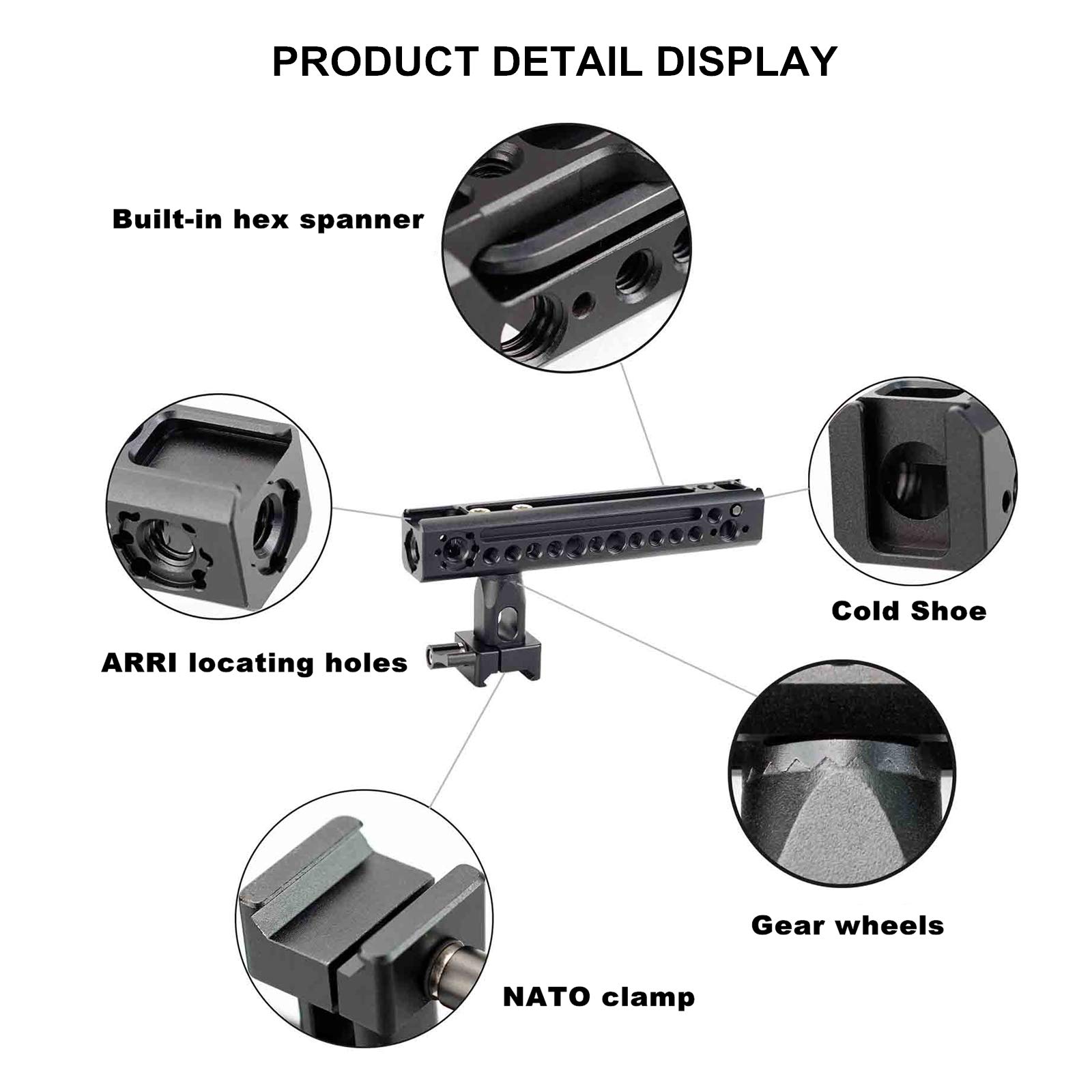 (未使用･未開封品)　camvate DSLR木木製NATOハンドルグリップ C1534 wyeba8q 未使用・未開封品) camvate DSLR木木製NATOハンドルグリップ