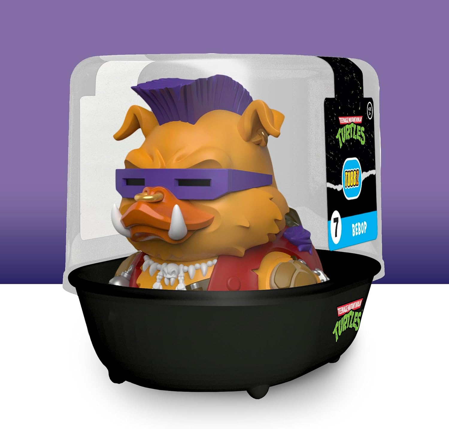 TUBBZ First Edition: Teenage Mutant Ninja Turtles - Bebop Cosplaying Rubber Duck Vinyl Figure