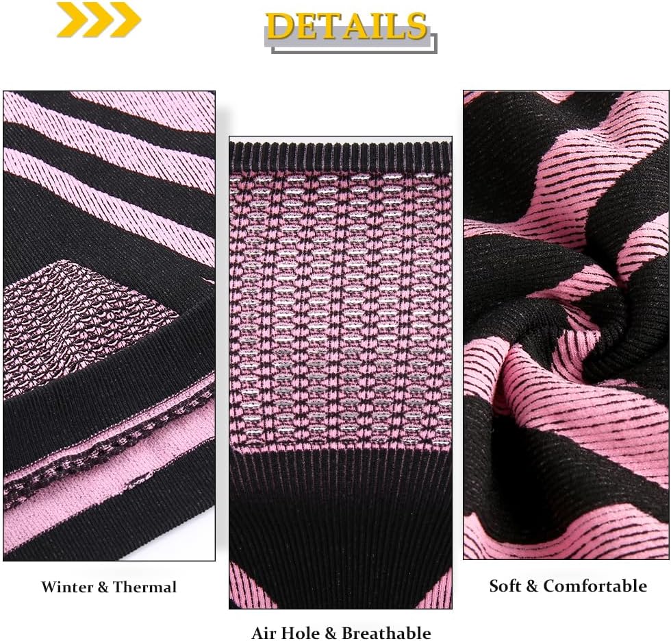 WTACTFUL Winter Neck Warmer Gaiter Windproof Face Mask Balaclava Bandana for Ski Snowboard - Image 8