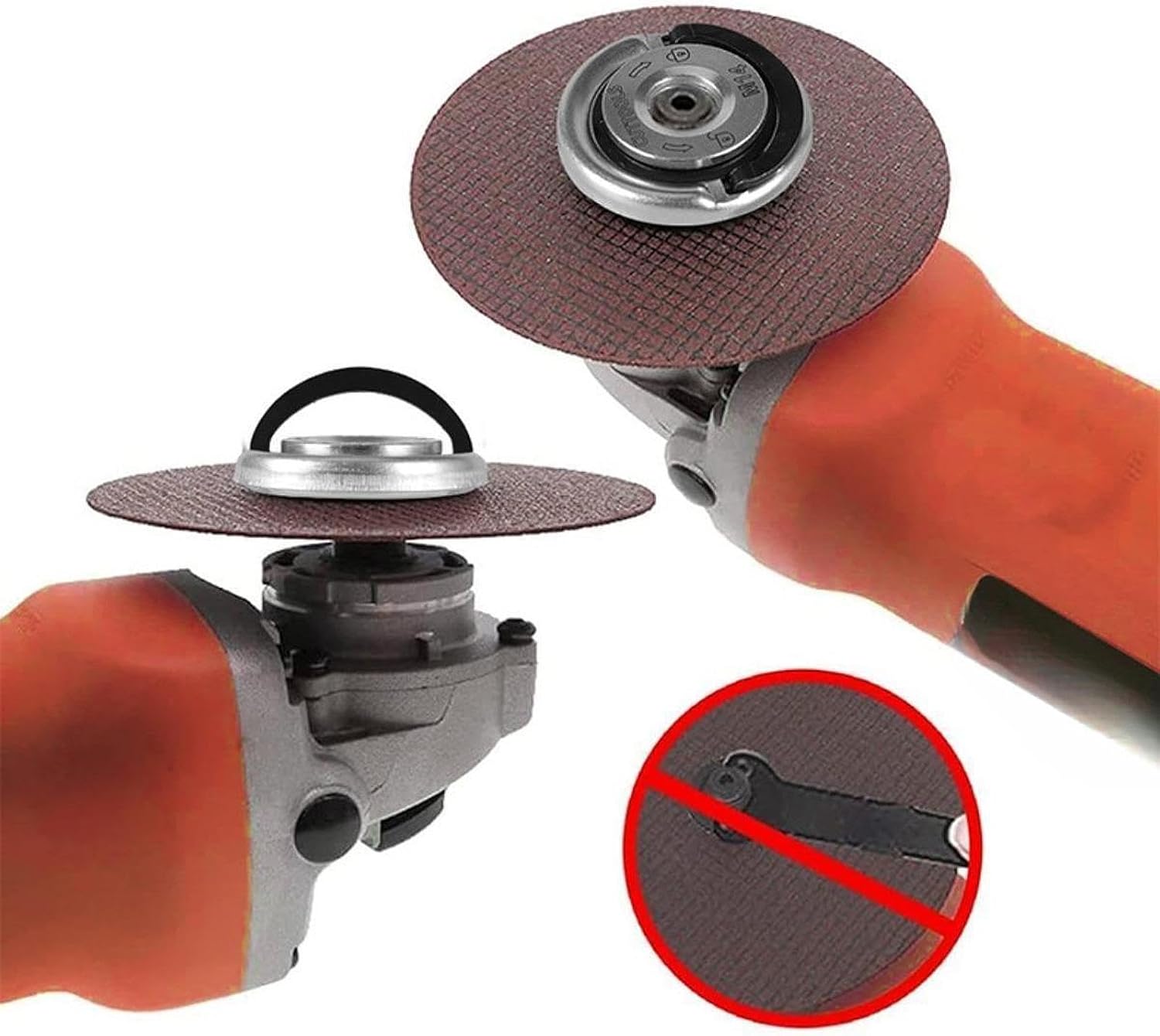 BNF® Angle Grinder Flange Nut Quick Release Professional Power Chuck Tool M14-Home & Garden > Tools > Power Tools > Grinders