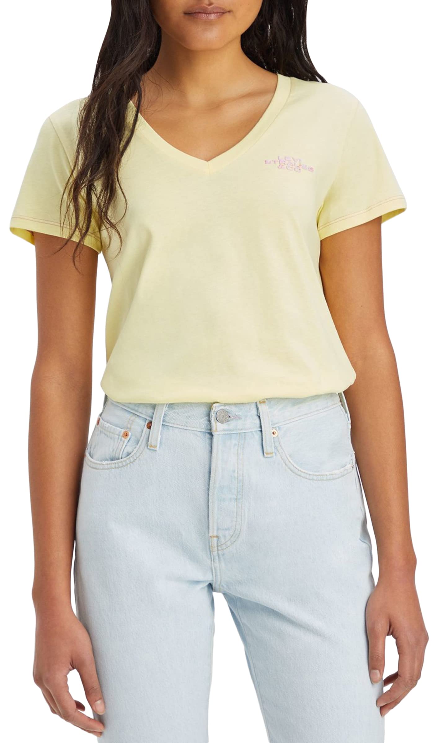 Levi's Graphic Perfect V-Neck Camiseta Mujer