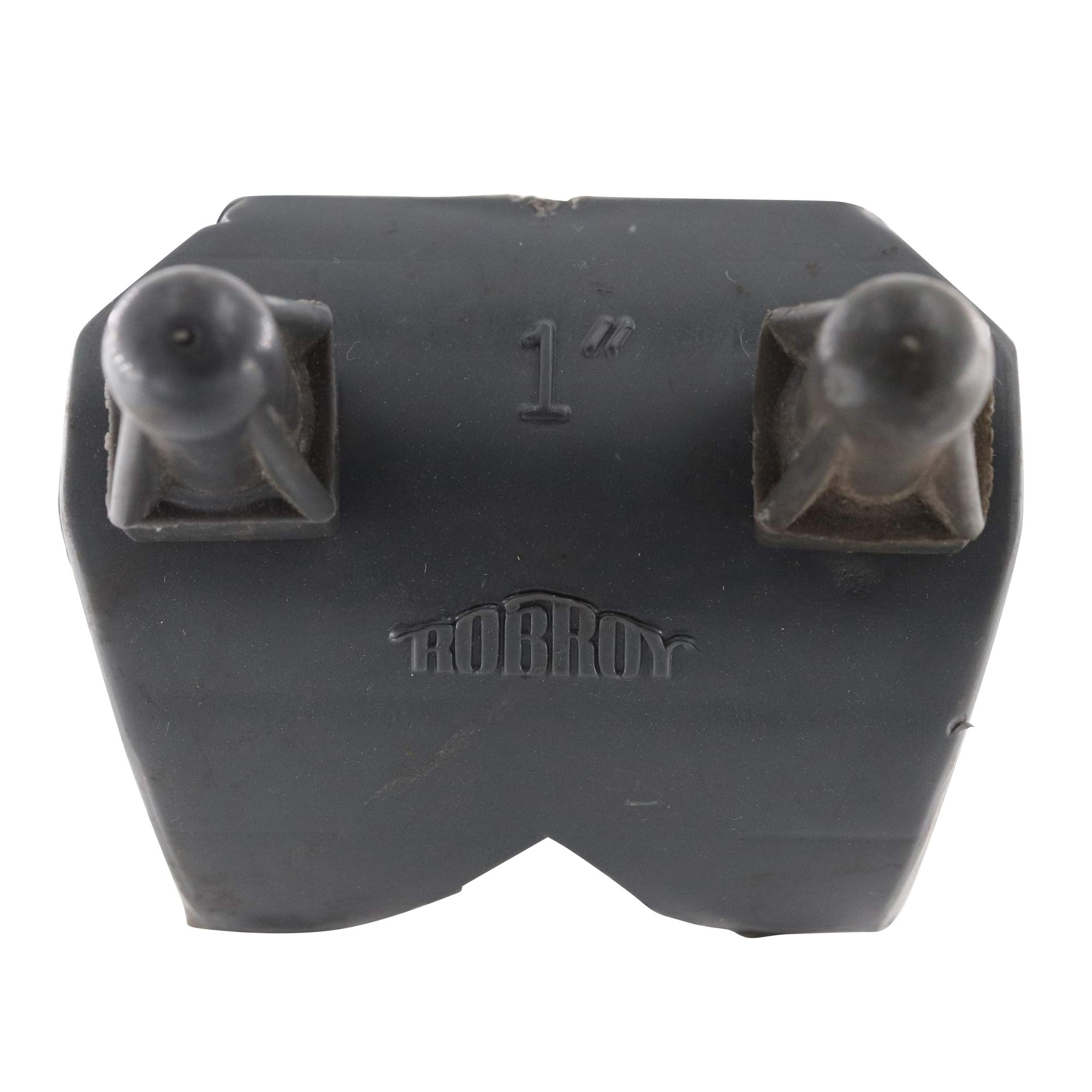 Royroy PBRA-1 Plasti-Bond PVC Coated Right Angle Beam Clamp, U-Bolt, 1-Inch