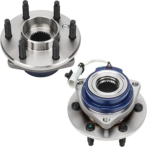 DRIVESTAR 513236 Buje de rueda delantera izquierdaderecha y conjunto de rodamientos con ABS para Buick Terraza 2006-07, para Chevy Uplander 2006-09,