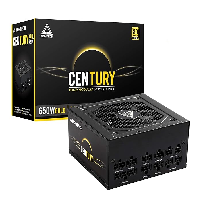 Buy Montech Century 650 Watt 80 Plus Gold Certified Fully Modular Power